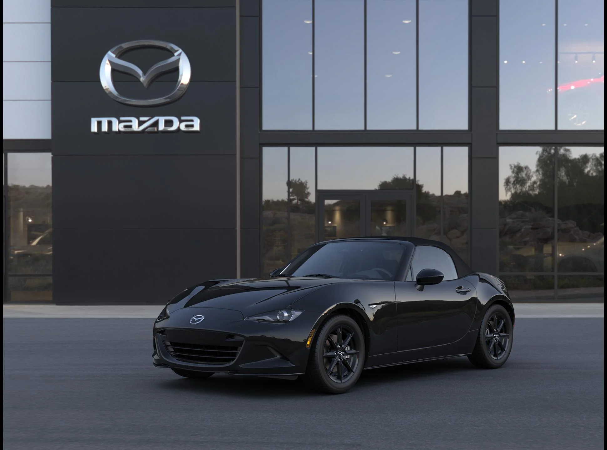 New 2026 Jet Black Mica Mazda Sport image 1
