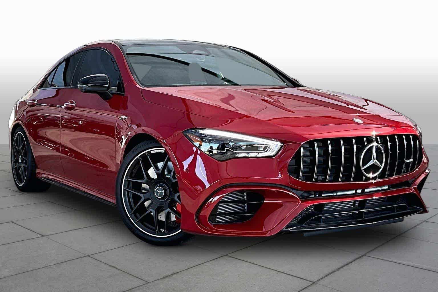 New 2026 MANUFAKTUR Patagonia Red Metallic Mercedes-Benz AMG® CLA 45 4MATIC® Coupe image 2
