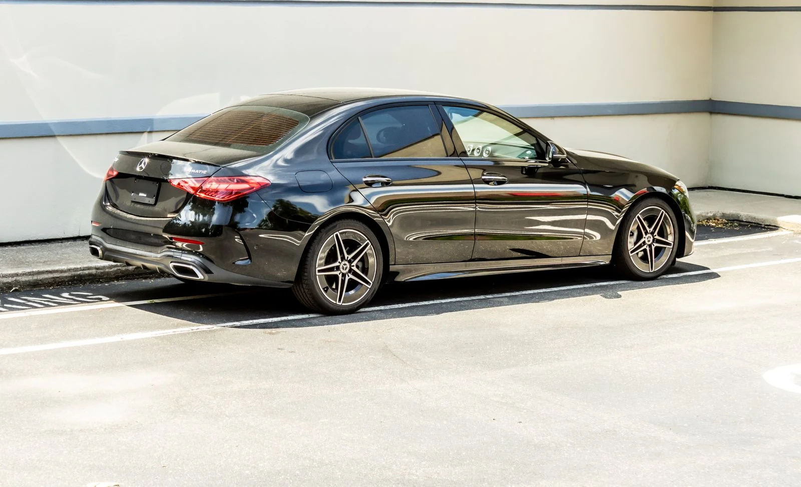 Used 2022 Black Mercedes-Benz C 300 image 8
