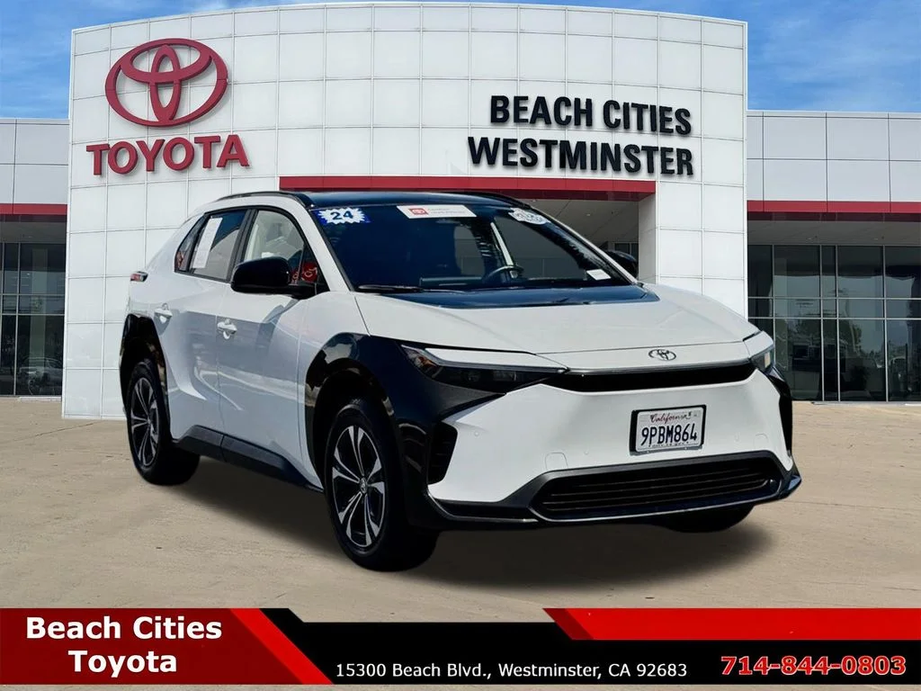 Certified 2024 Toyota bZ4X XLE with VIN JTMAAAAA5RA043996 for sale in Westminster, CA