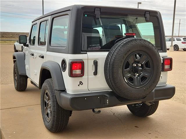 New 2026 White Jeep 4-DOOR SPORT image 3
