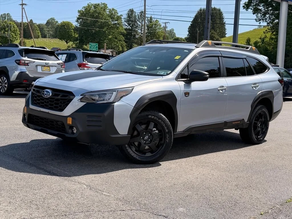 Used 2023 Silver Subaru Wilderness image 2