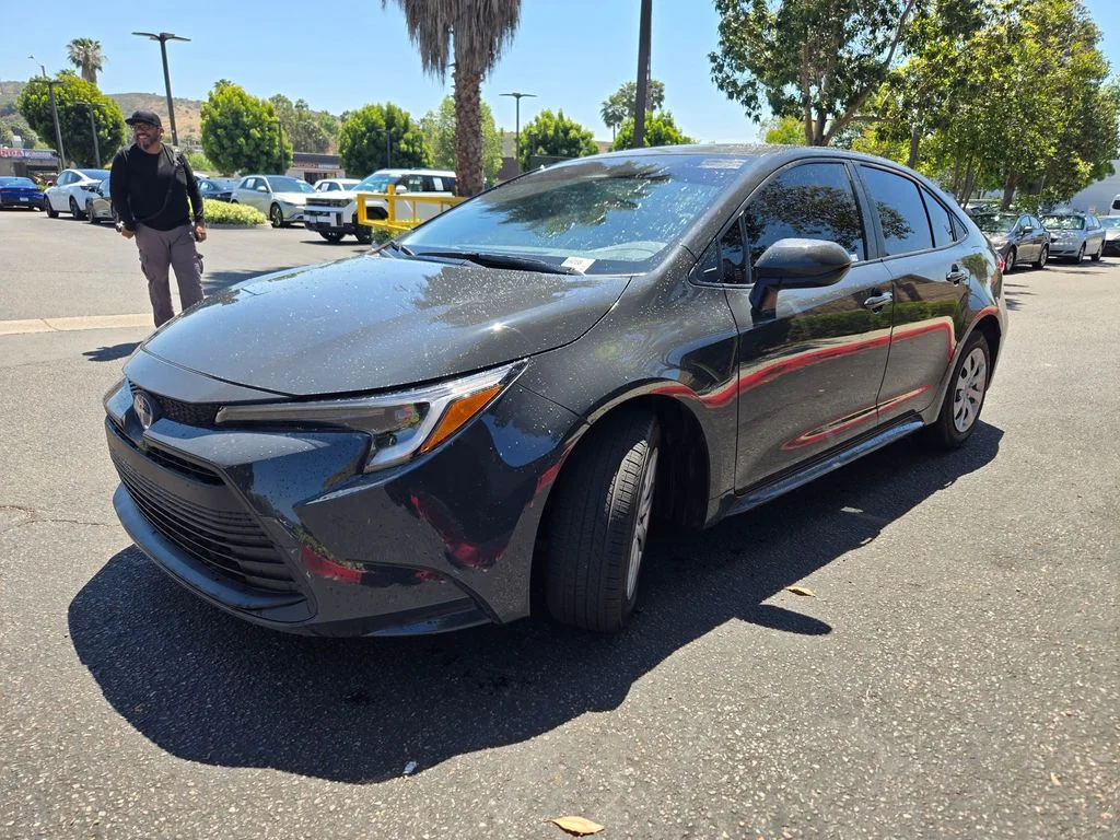 Used 2025 Gray Toyota LE image 3