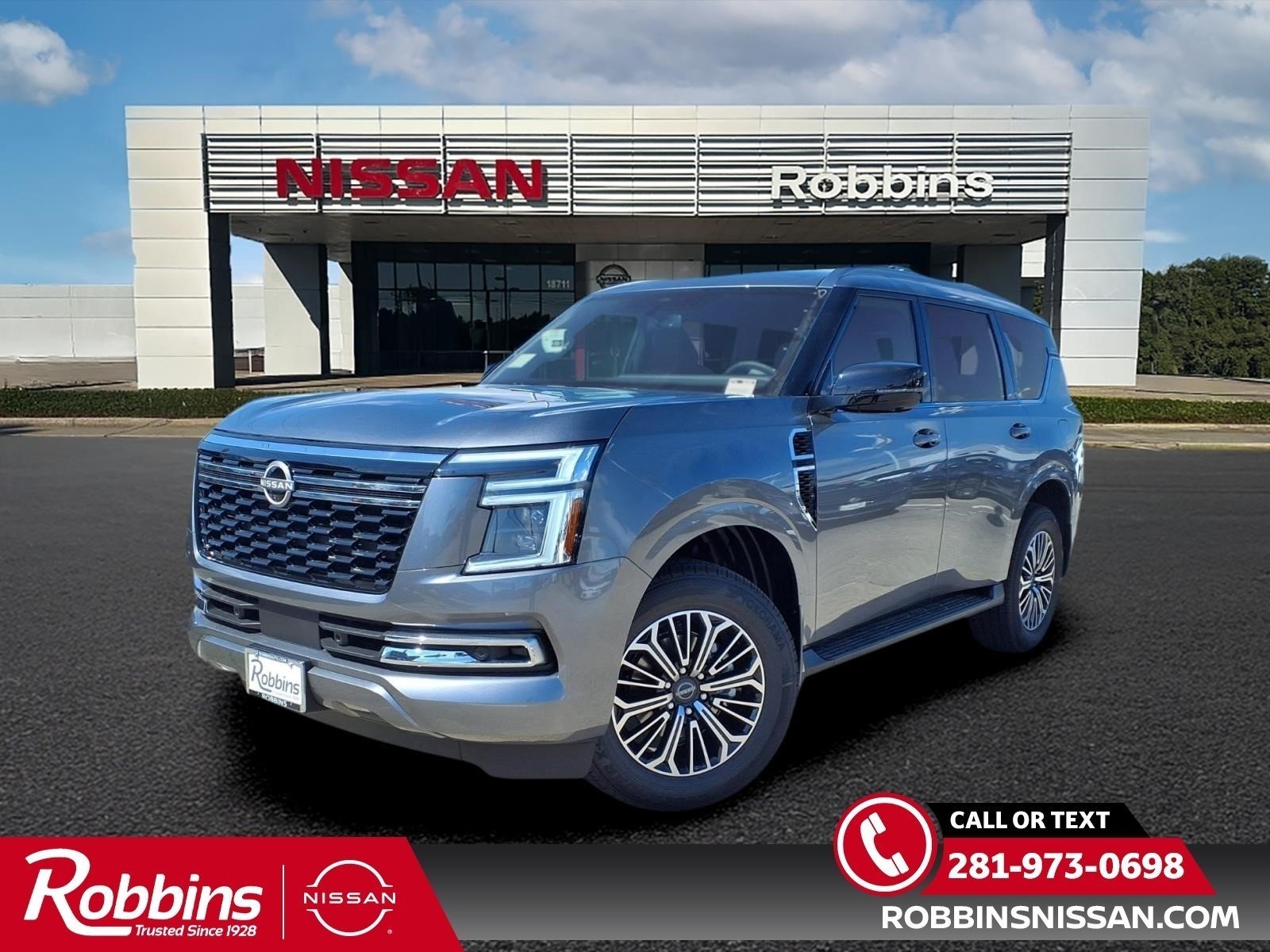2026 Nissan Armada SL Gray at Robbins Nissan