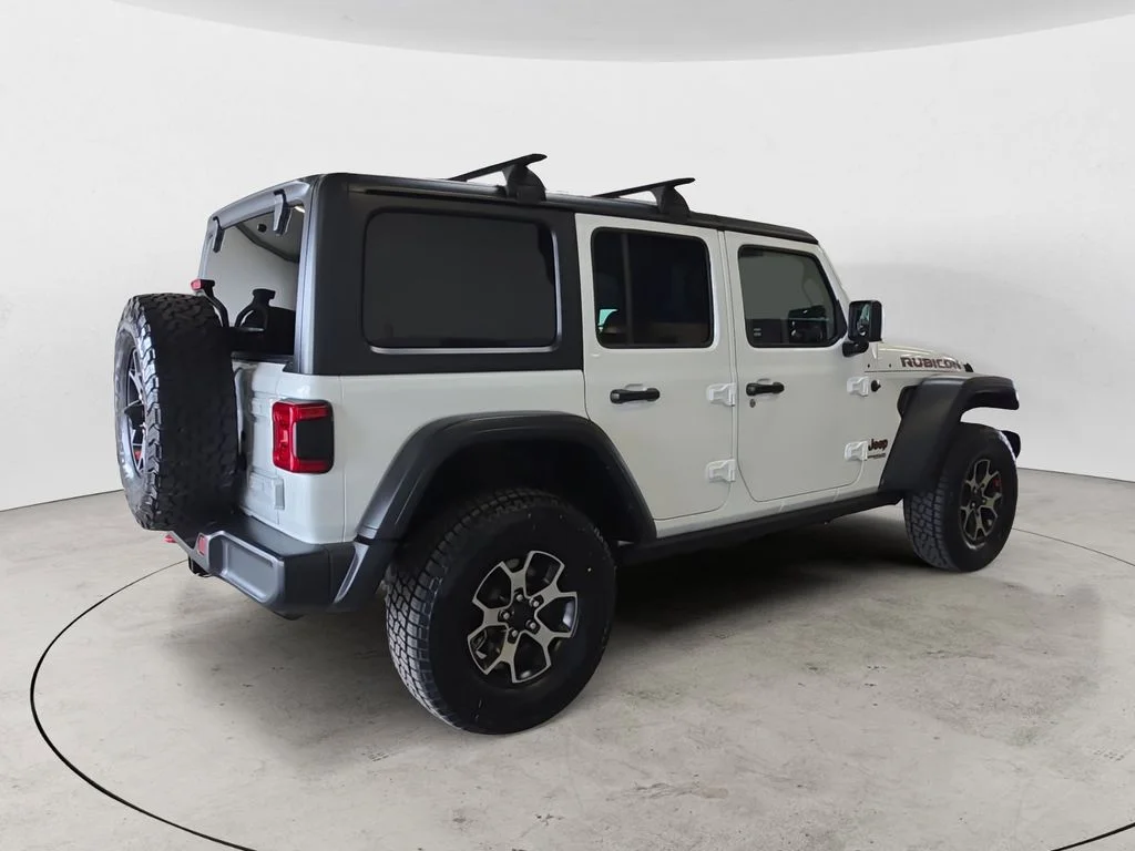 Used 2019 White Jeep Unlimited Rubicon image 5