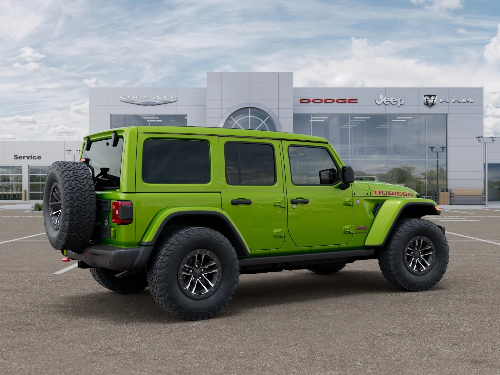 New 2026 Mojito Clear-Coat Exterior Paint Jeep Rubicon X image 30