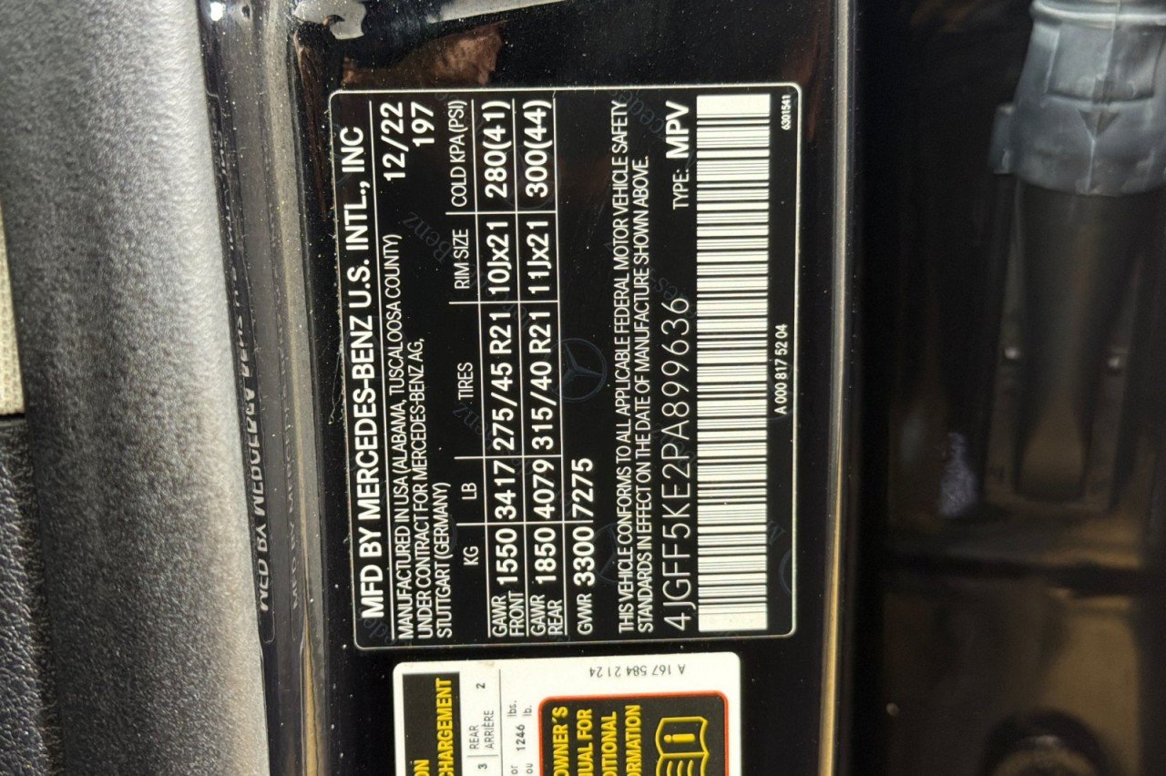 Certified Used 2023 Obsidian Black Metallic Mercedes-Benz GLS 450 image 27
