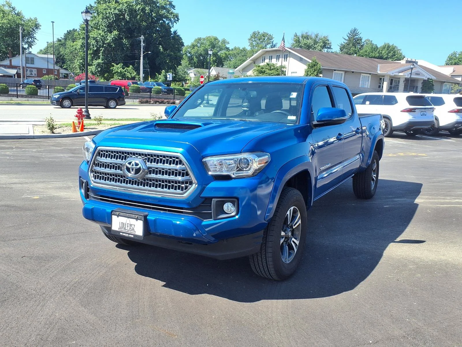 Used 2017 Blazing Blue Toyota TRD Sport image 29