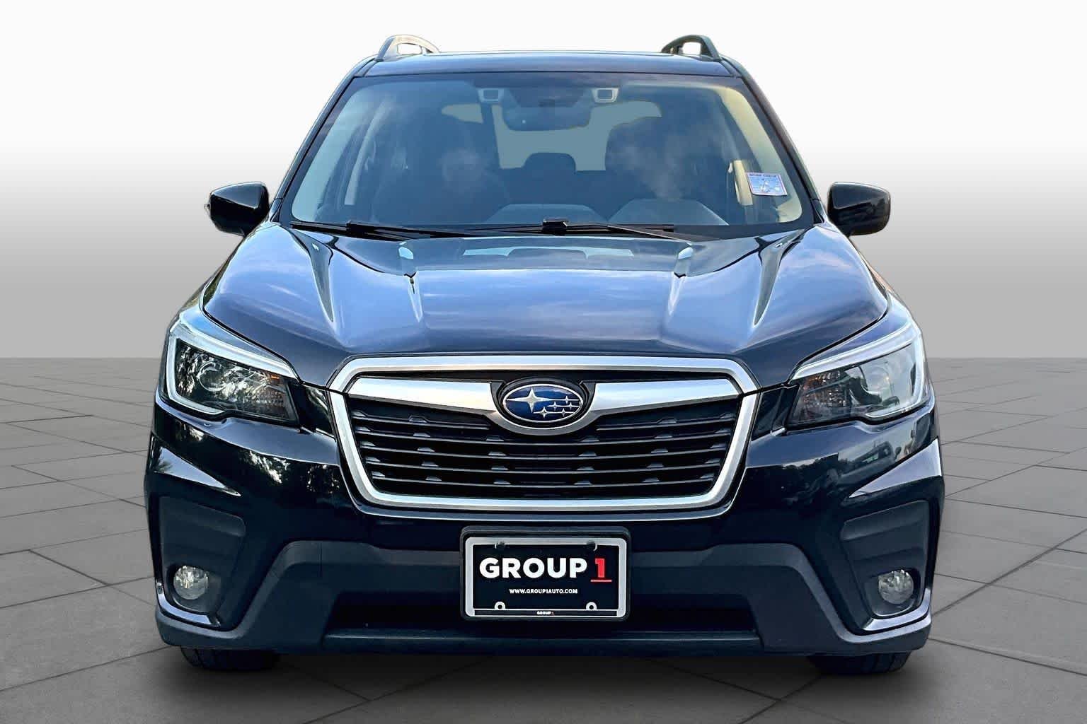 Used 2021 Crystal Black Silica Subaru Premium image 4