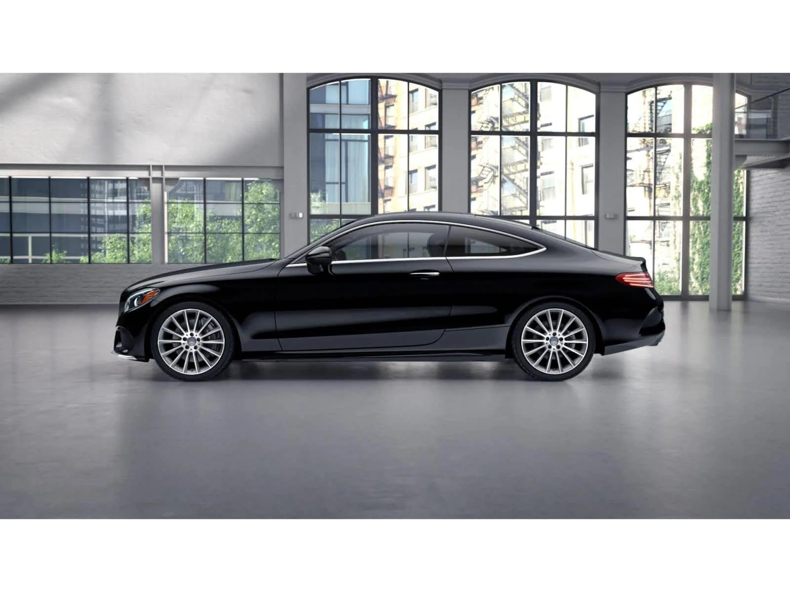 Used 2017 Obsidian Black Metallic Mercedes-Benz C 300 image 33