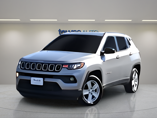 Used 2022 Silver Jeep Latitude image 1