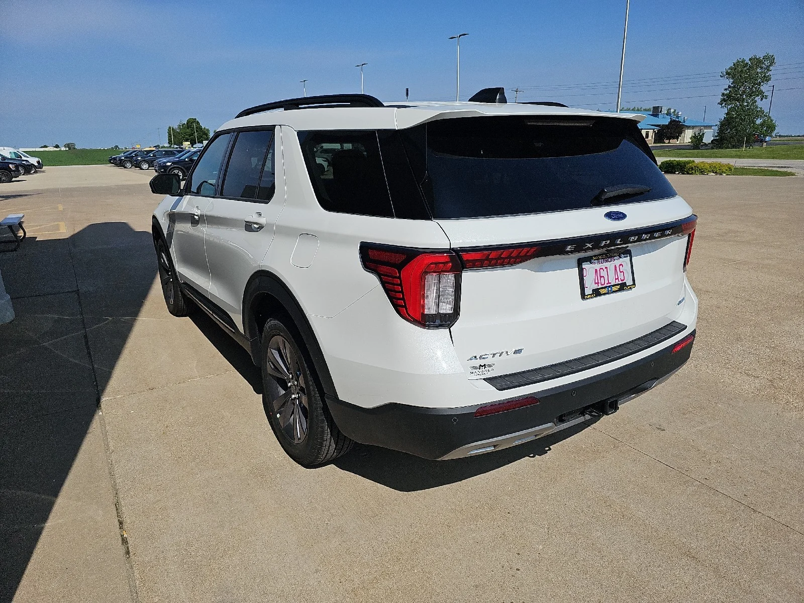 New 2026 Star White Metallic Tri-Coat Ford Active image 12