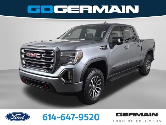 Used 2021 Satin Steel Metallic GMC AT4 image 1