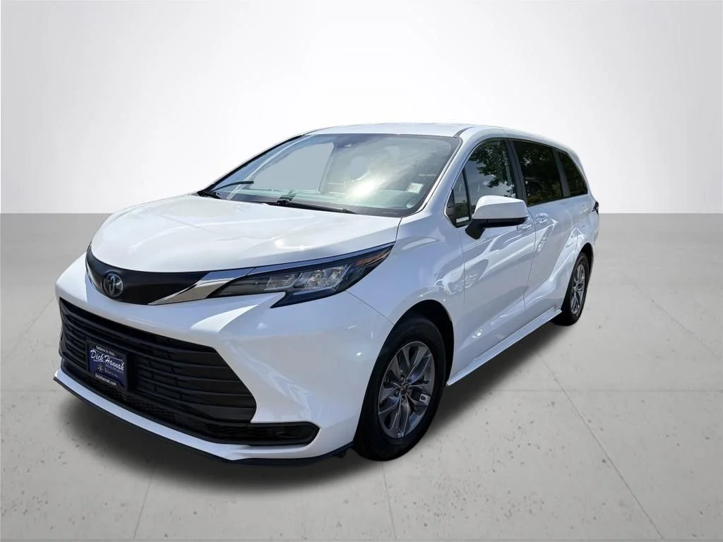 Used 2023 White Toyota LE image 2