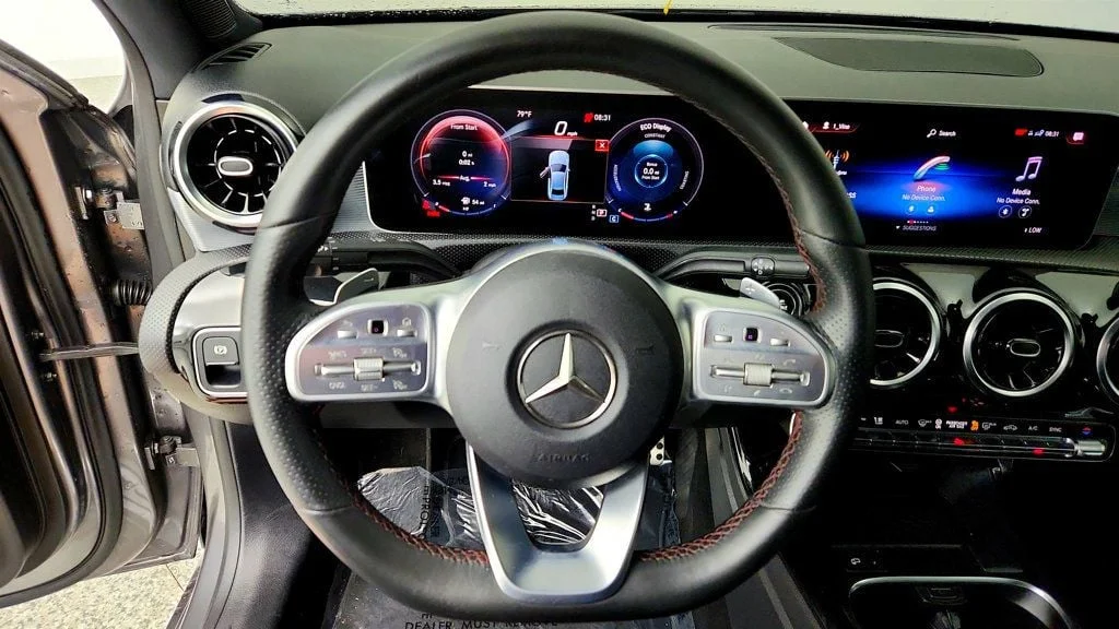 Used 2019 Mountain Grey Metallic Mercedes-Benz A 220 Sedan w/ AMG® Line & Premium Pkgs + 19