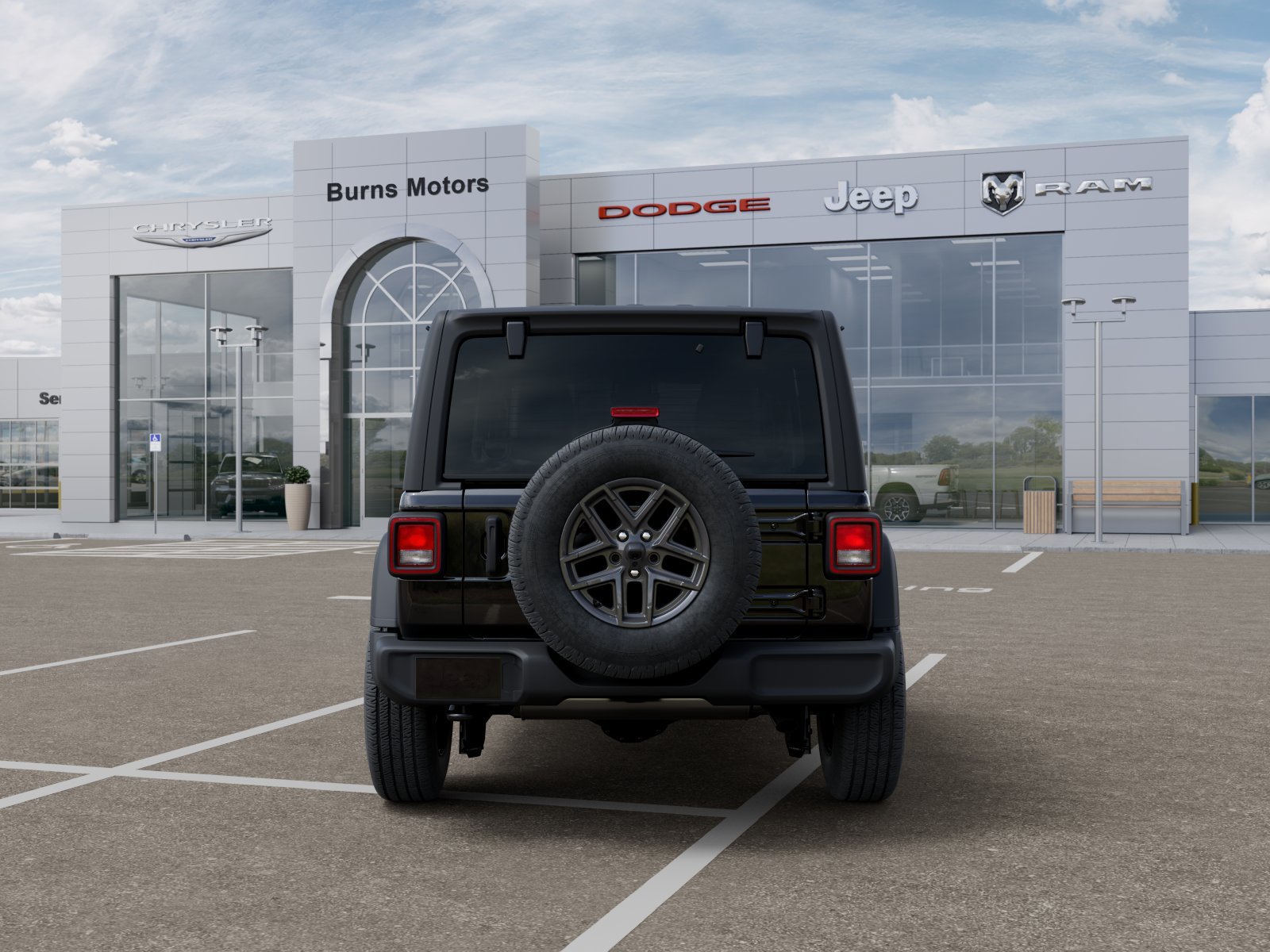 New 2026 Black Clearcoat Jeep Sport 4-Door image 7