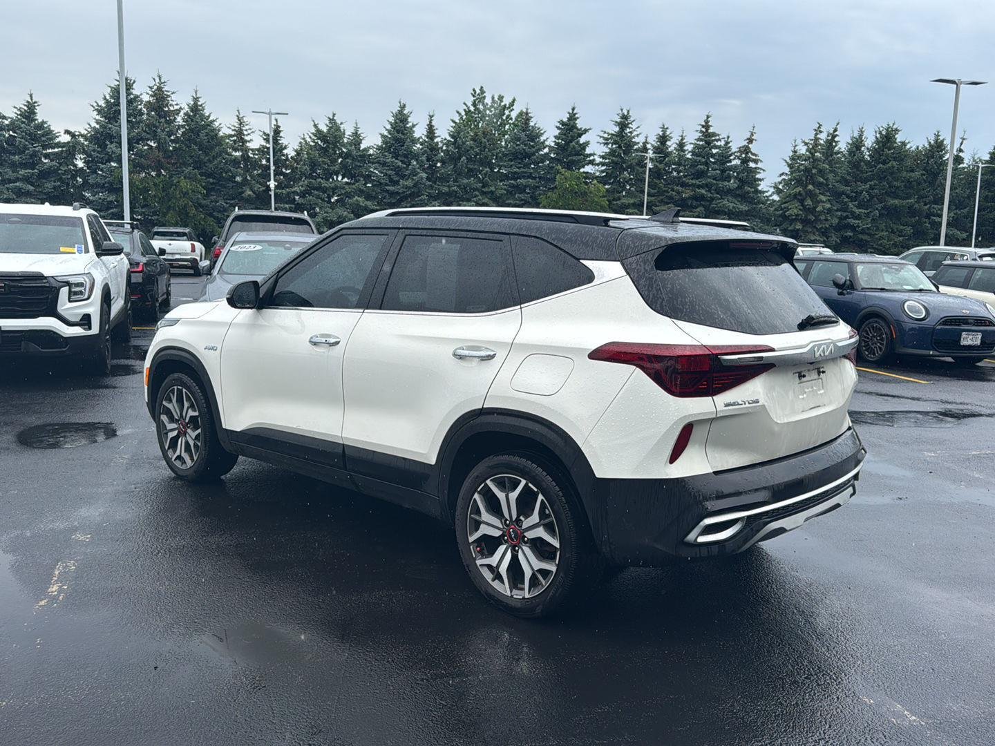 Used 2022 Clear White/Black Roof Kia SX image 5