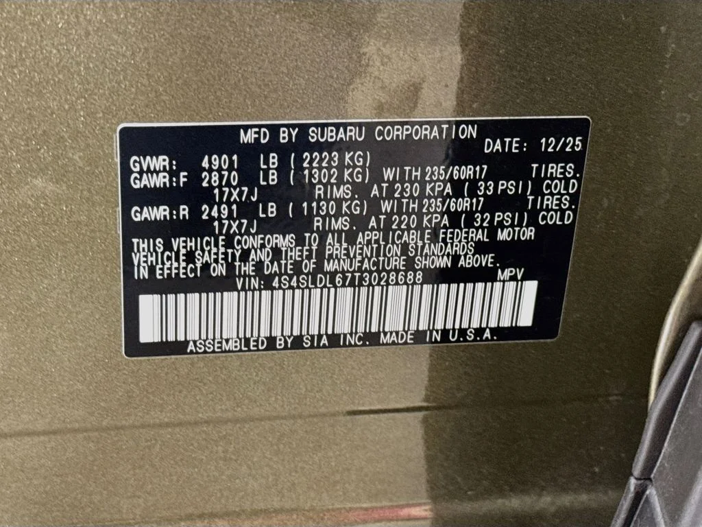 Certified Used 2026 Brown Subaru Wilderness image 43