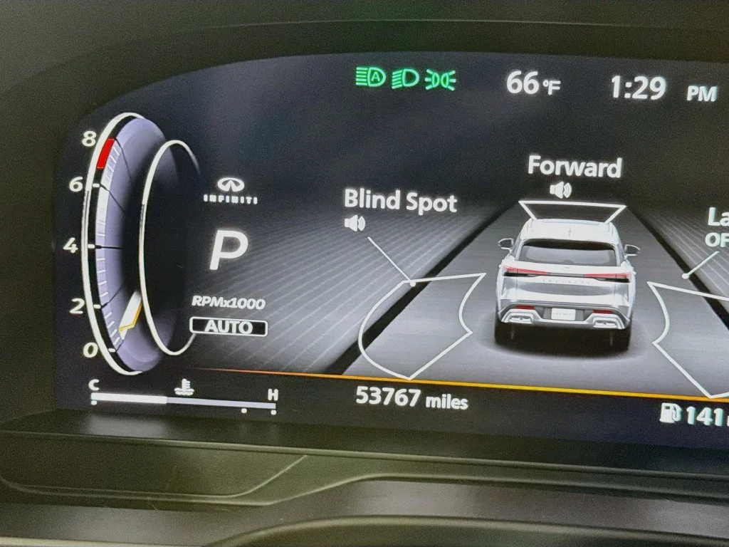 Certified Used 2023 Blue INFINITI Sensory image 17