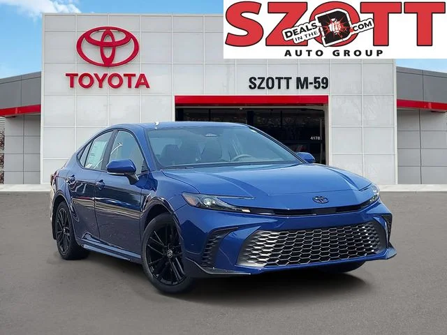 New 2026 Blue Toyota SE image 1