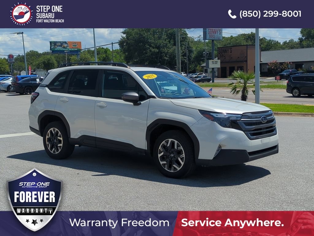 Used 2025 White Subaru Premium image 9