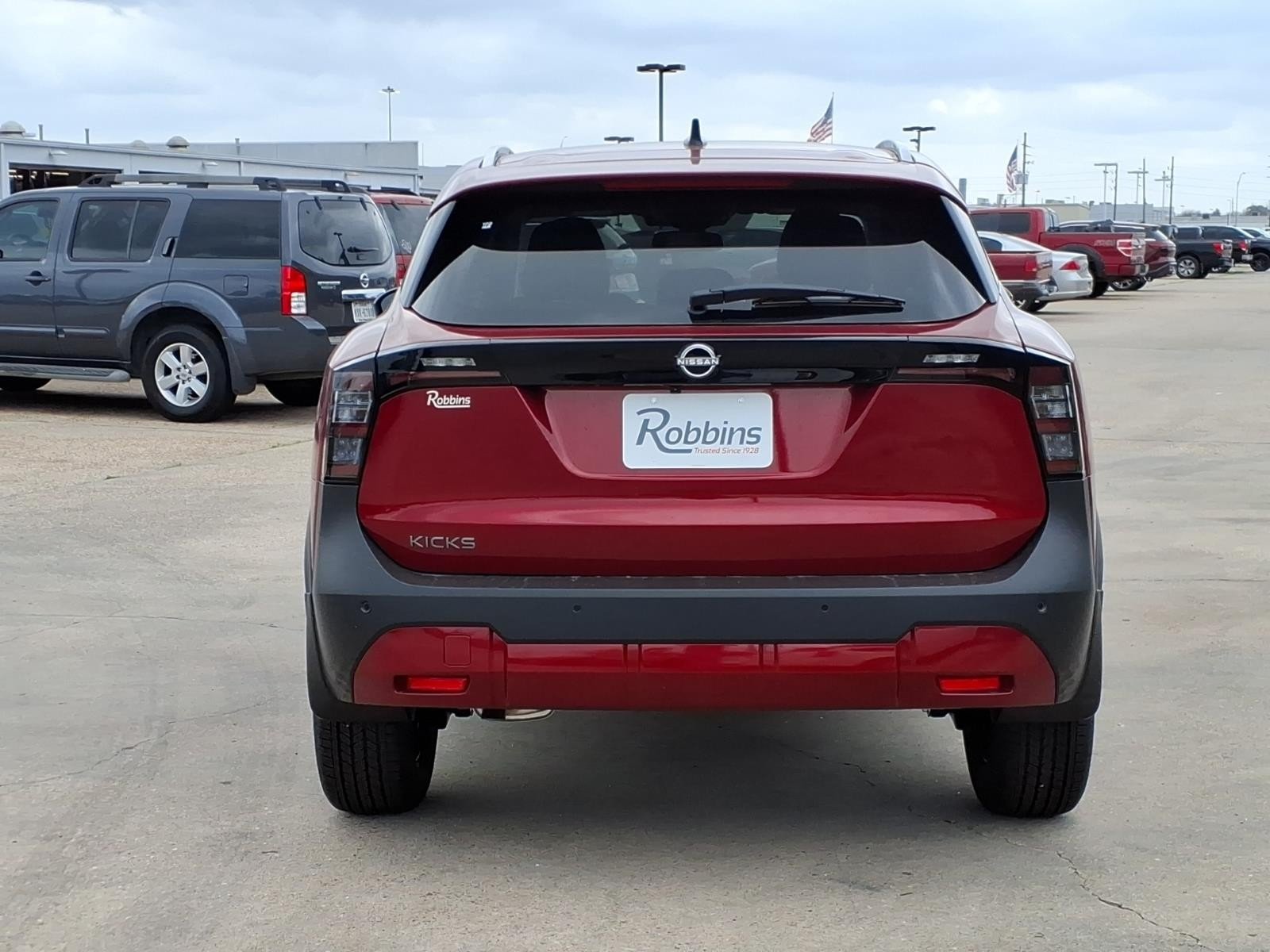 2026 Nissan Kicks SV Red at Robbins Nissan