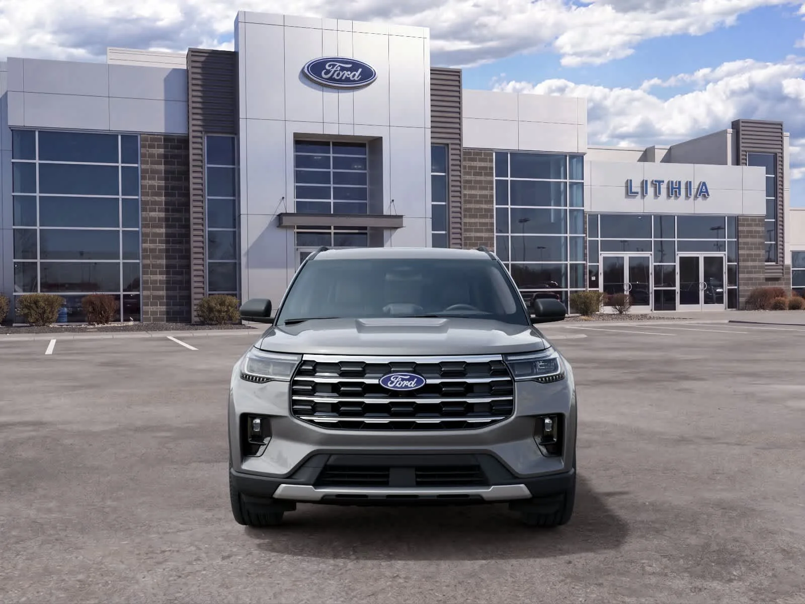 New 2027 Carbonized Gray Metallic Ford Active image 3