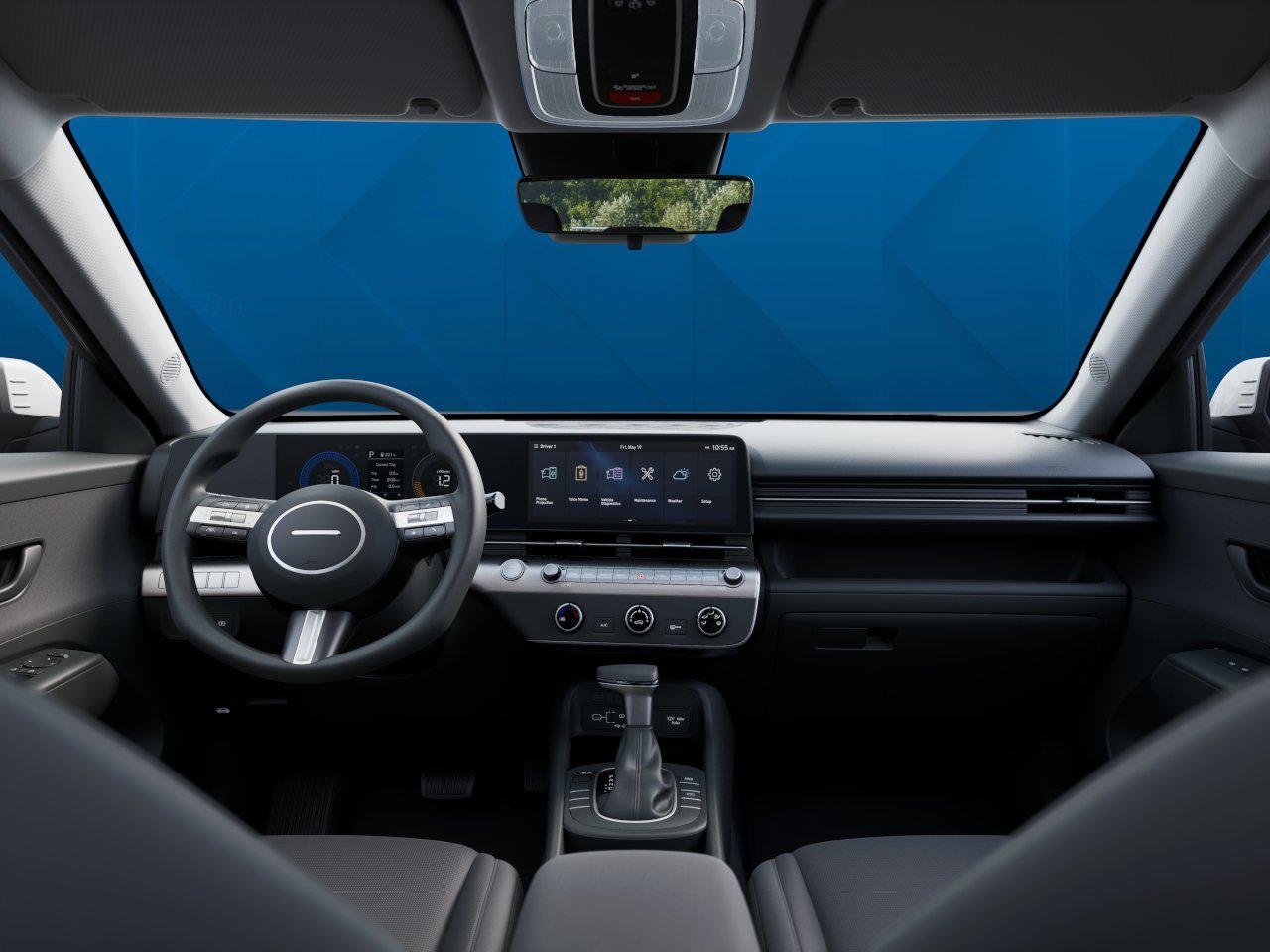 New 2027 Atlas White Hyundai SE FWD image 11
