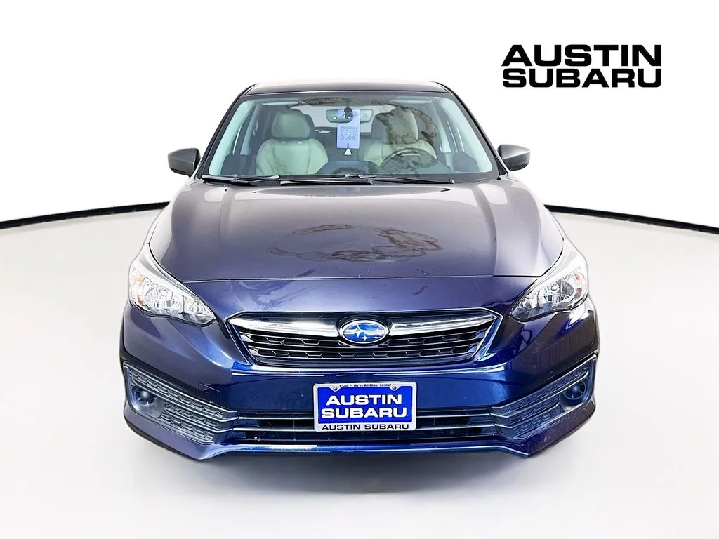 Used 2020 Blue Subaru Base image 2
