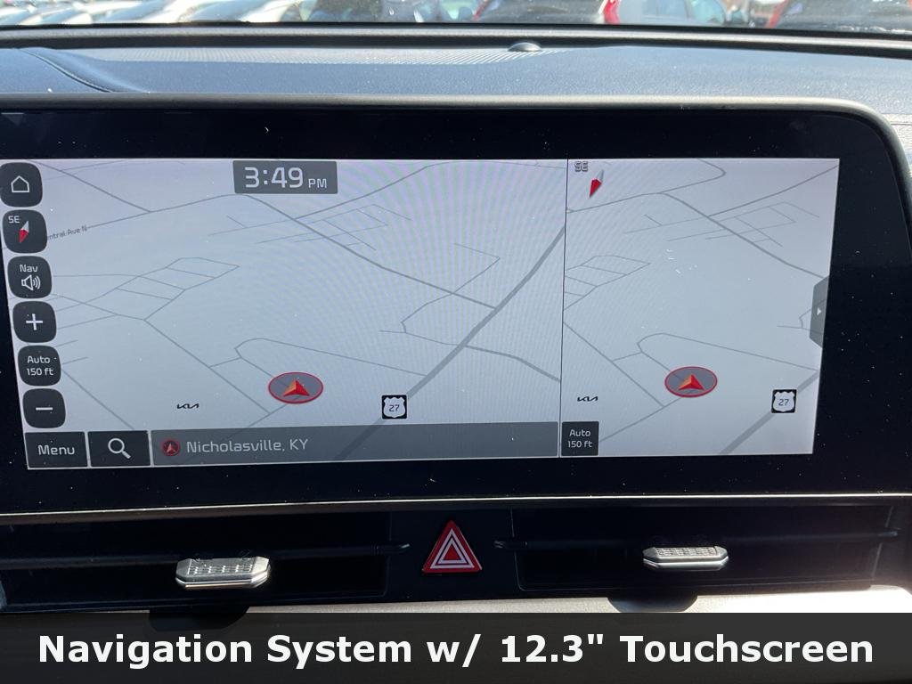 Used 2023 Glacial White Pearl Kia EX image 24
