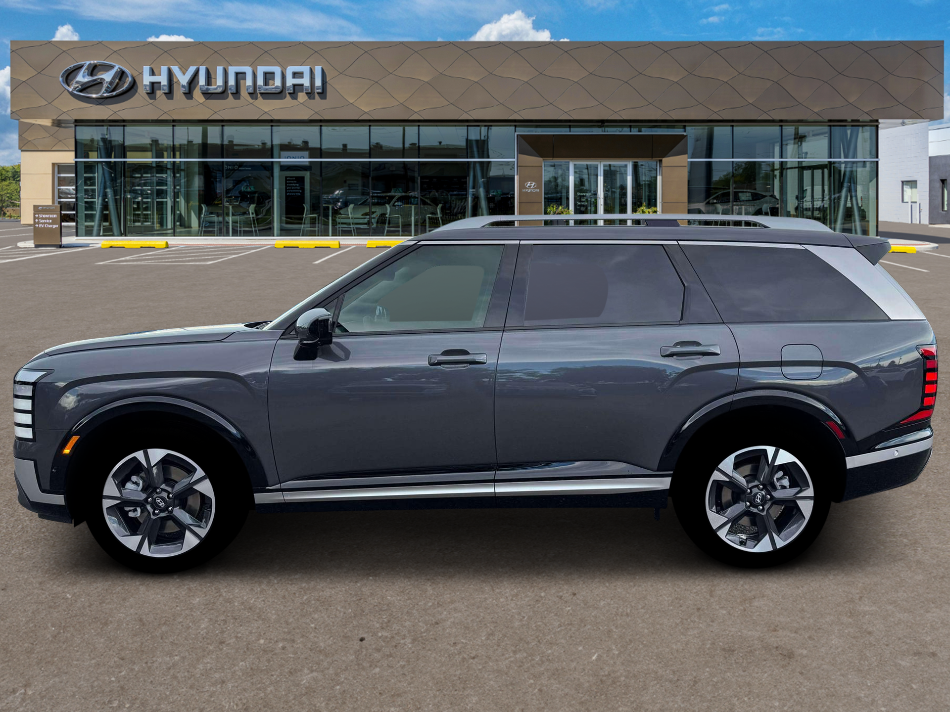 New 2026 Ecotronic Gray Pearl Hyundai Limited FWD image 3
