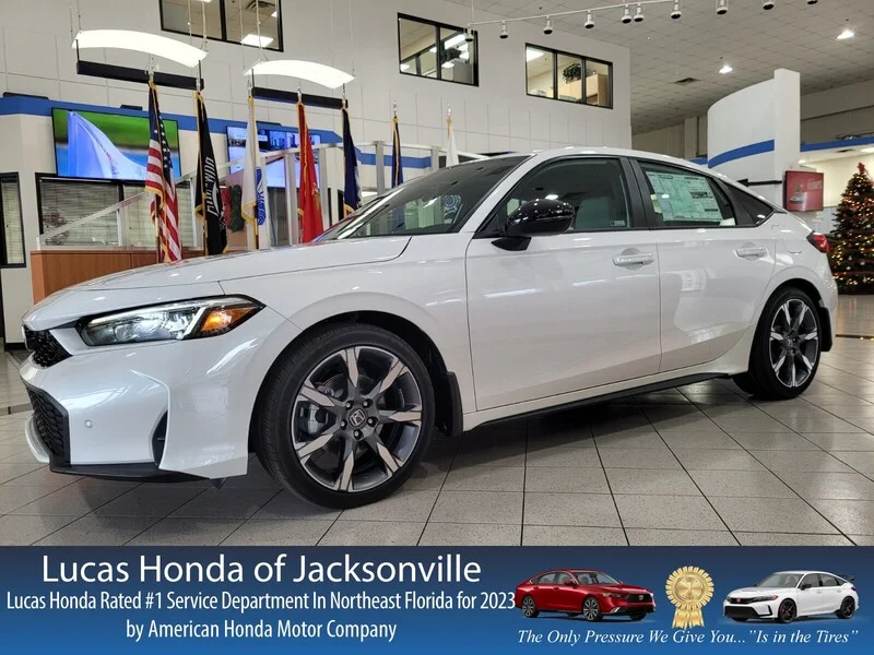 New 2026 Platinum White Pearl Honda SPORT TOURING CVT image 1