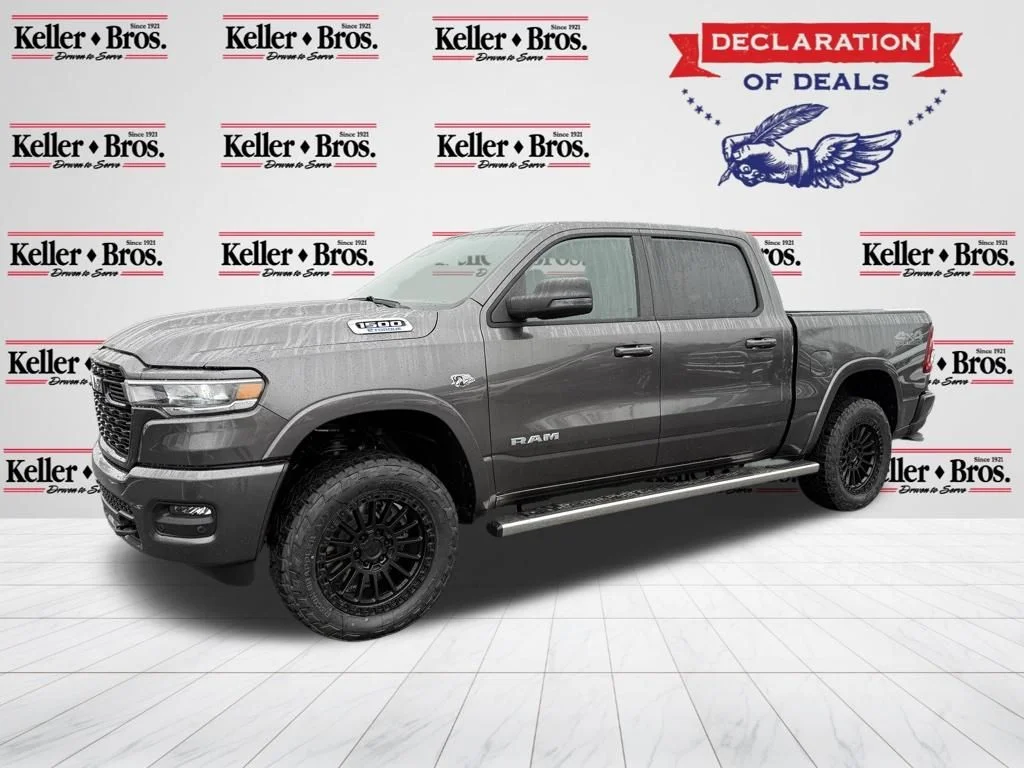 New 2026 Granite Crystal Metallic Clear-Coat Exterior Paint RAM Big Horn/Lone Star image 3