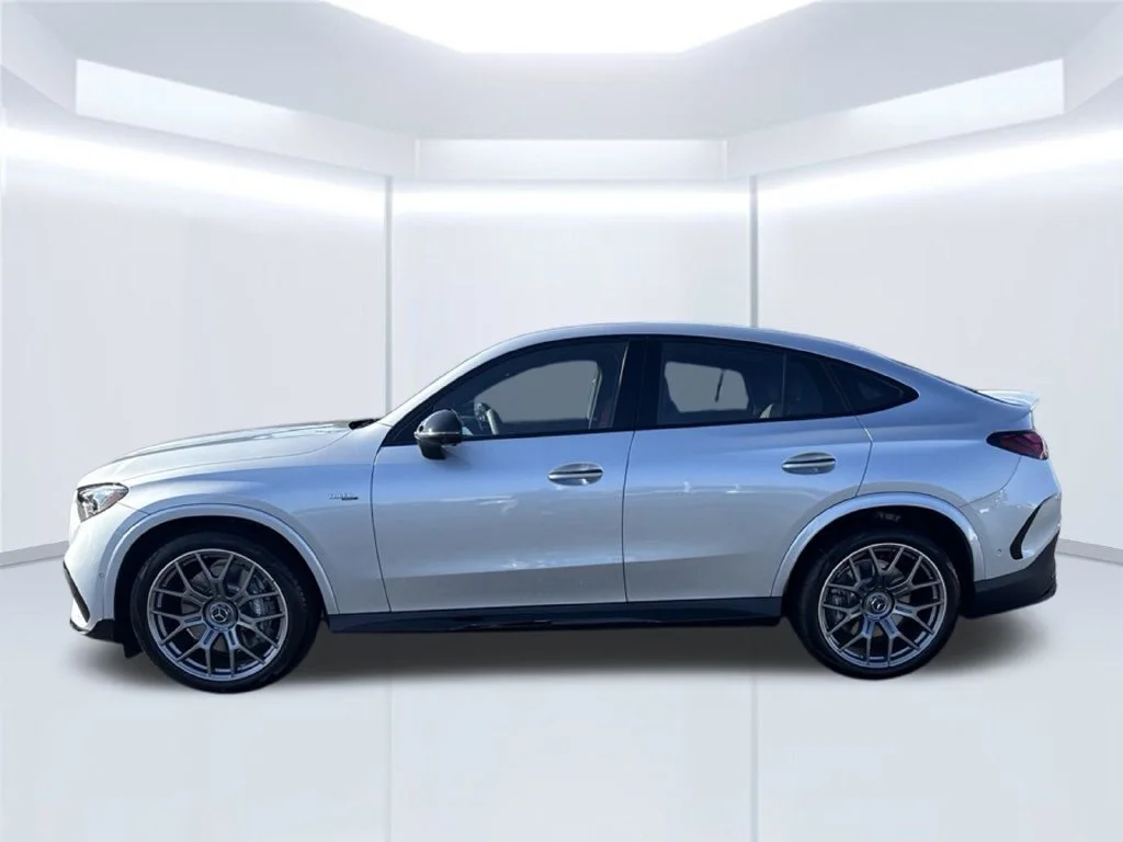 New 2027 Cirrus Silver Metallic Mercedes-Benz AMG® GLC 53 4MATIC+ Coupe image 2