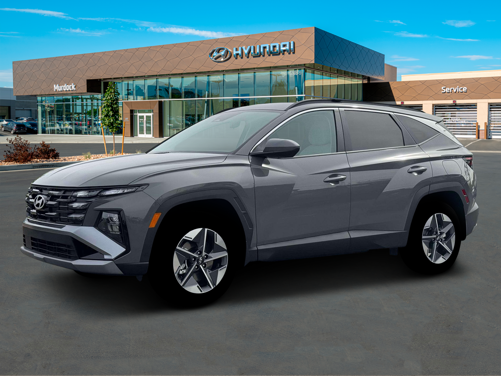 New 2026 Hampton Gray Hyundai SEL AWD image 2