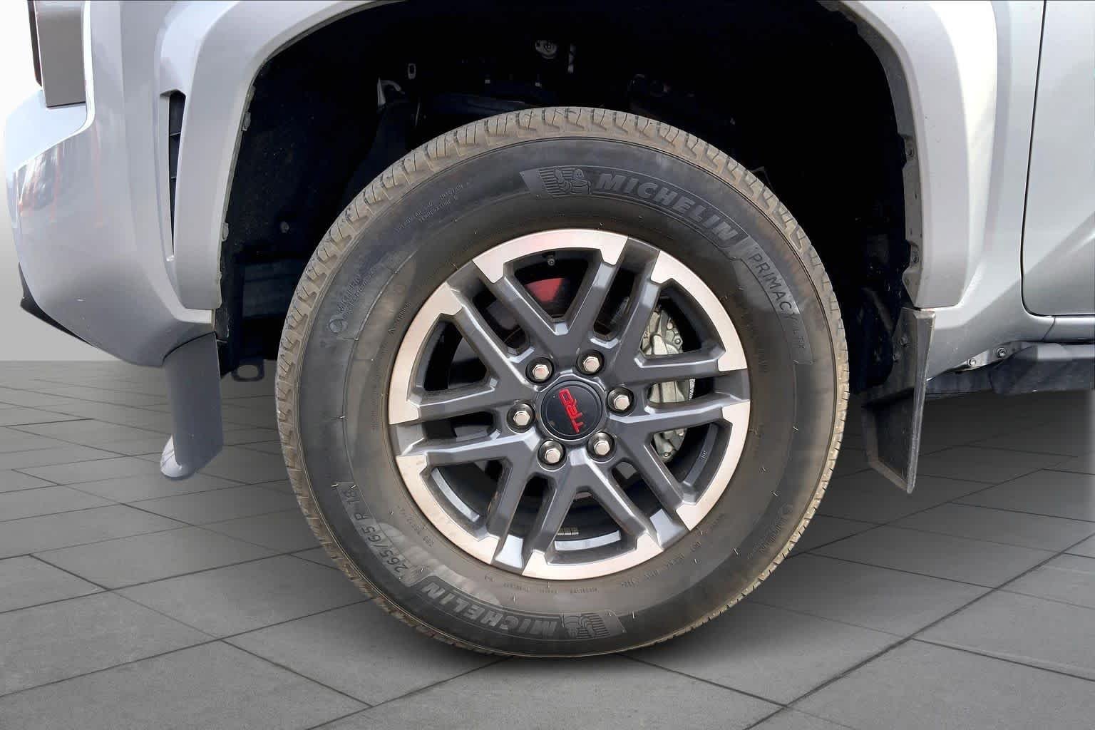 Used 2024 Celestial Silver Metallic Toyota TRD Sport image 11