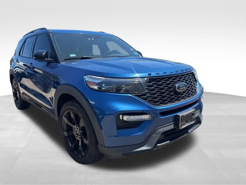 Used 2020 Atlas Blue Metallic Ford ST image 9