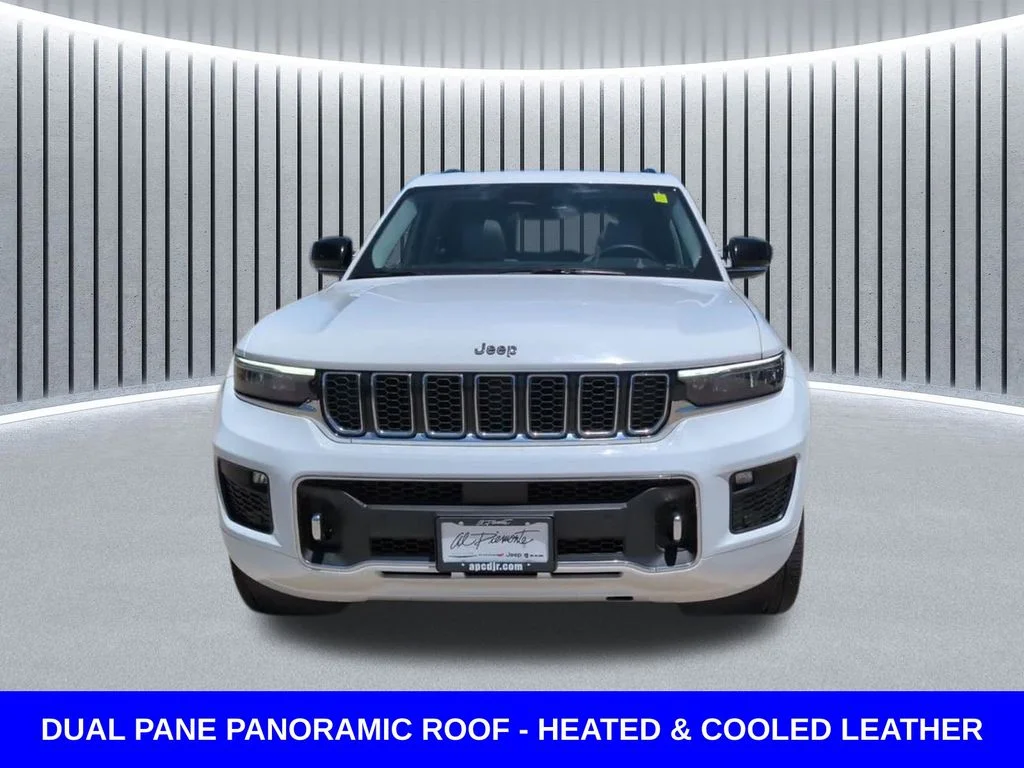 Used 2023 White Jeep Overland image 2