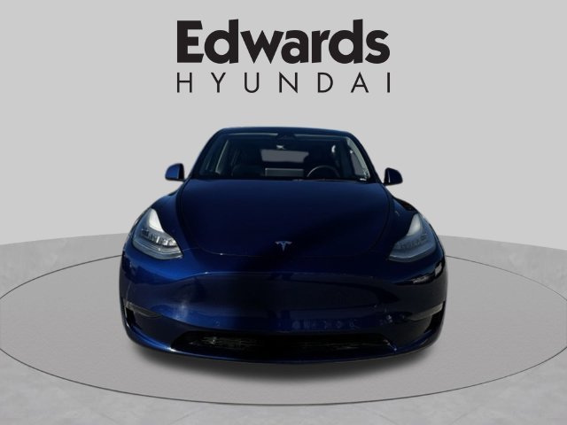 Used 2021 Tesla Model Y Long Range with VIN 5YJYGDEEXMF122219 for sale in Council Bluffs, IA