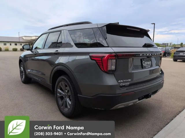 New 2026 Carbonized Gray Metallic Ford Active image 5