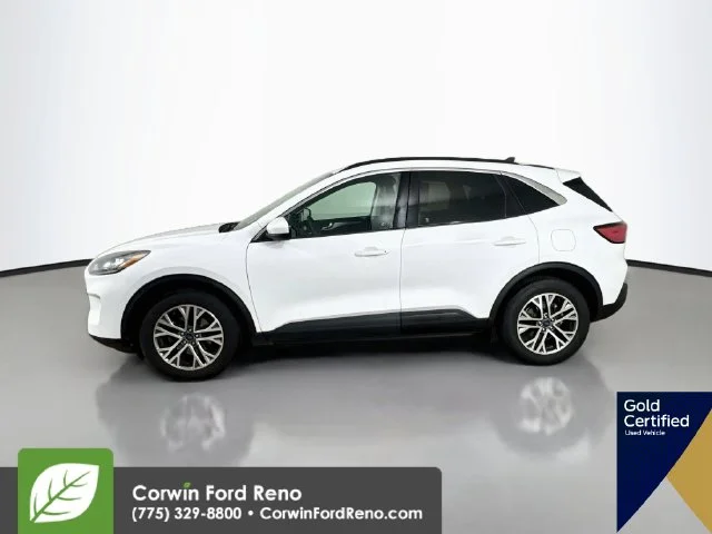 Certified Used 2021 Oxford White Ford SEL image 4