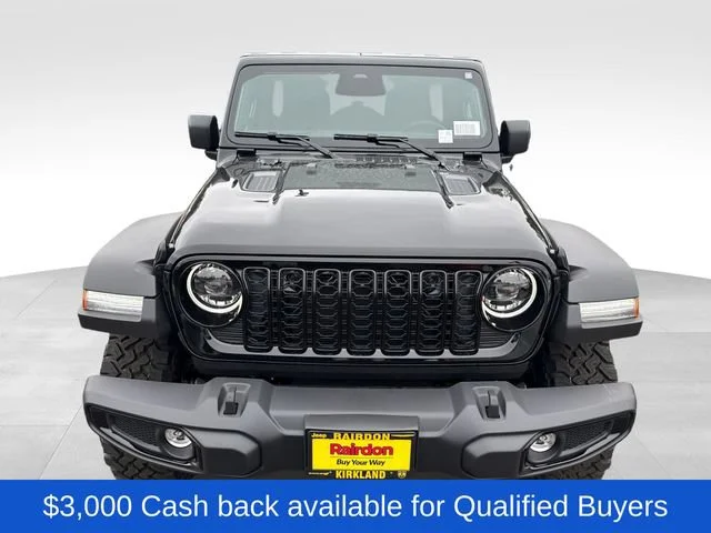 New 2026 Black Clear-Coat Exterior Paint Jeep Willys image 2