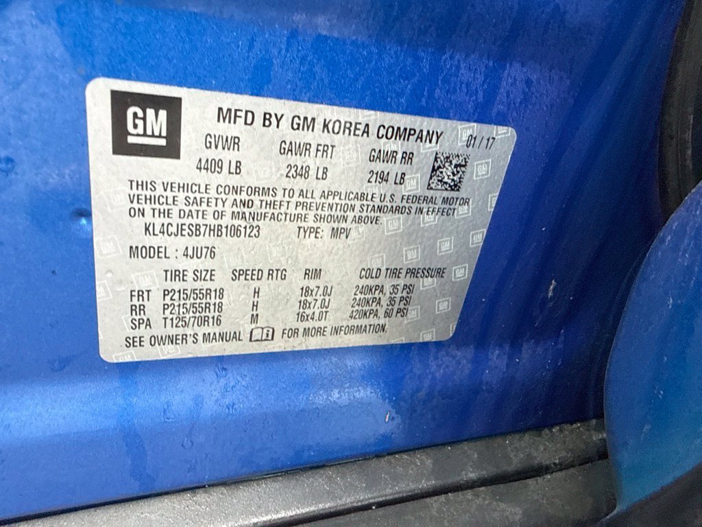 Used 2017 Blue Buick Preferred image 10