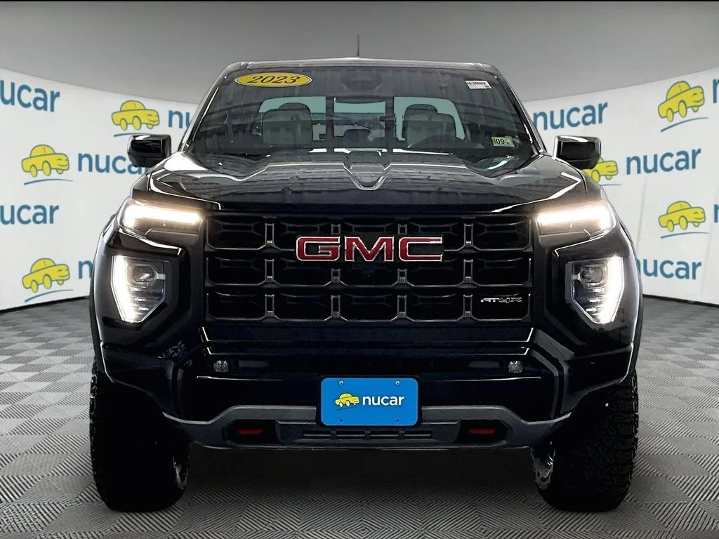 Used 2023 Onyx Black GMC AT4X image 2