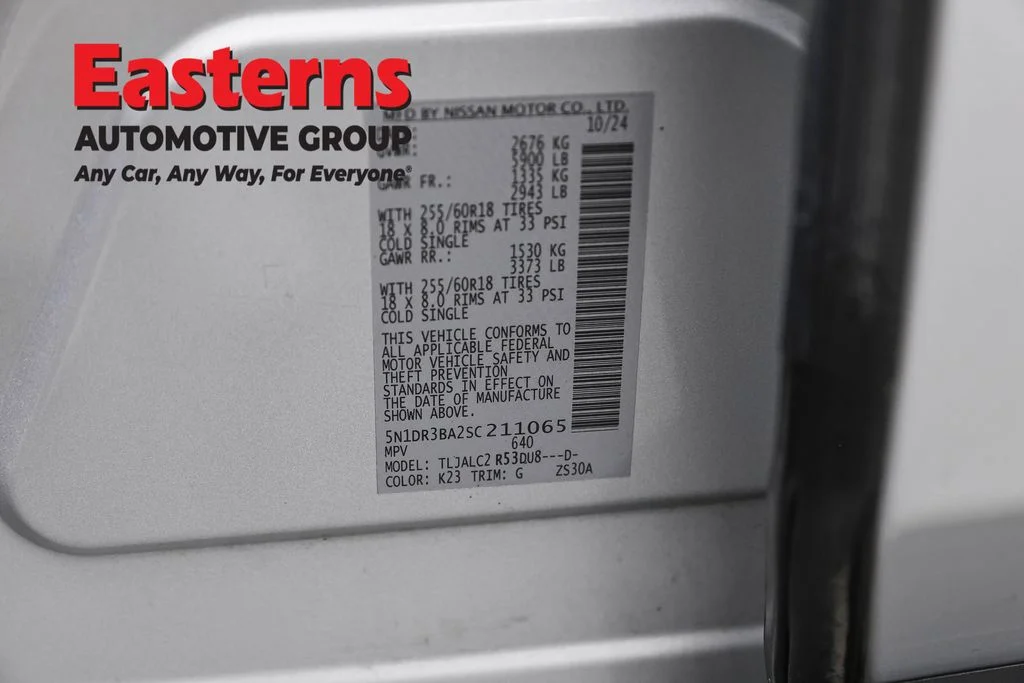 Used 2025 Silver Nissan SV image 37