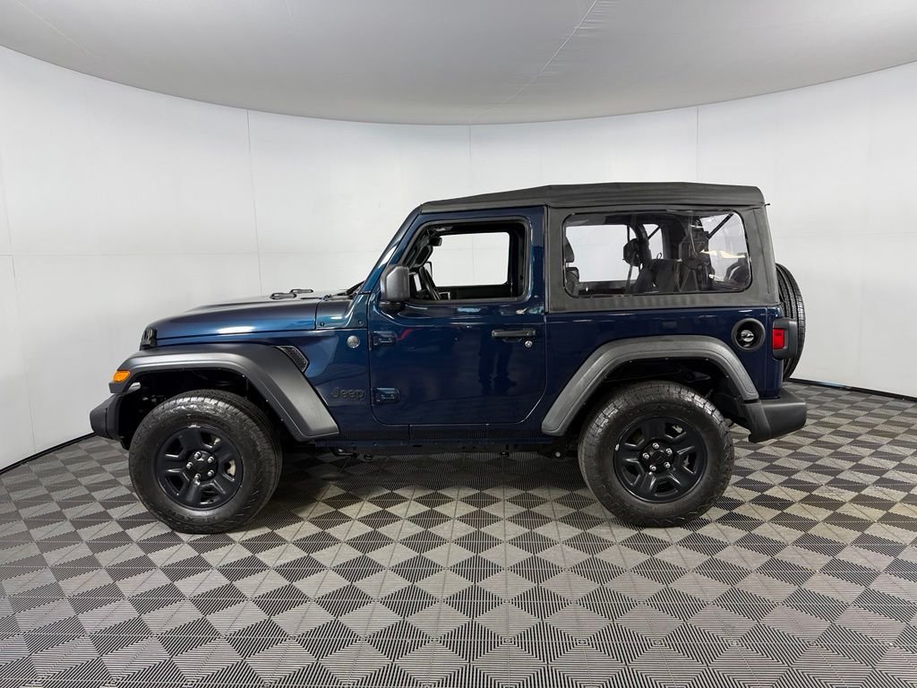 Certified Used 2025 Blue Jeep Sport image 9