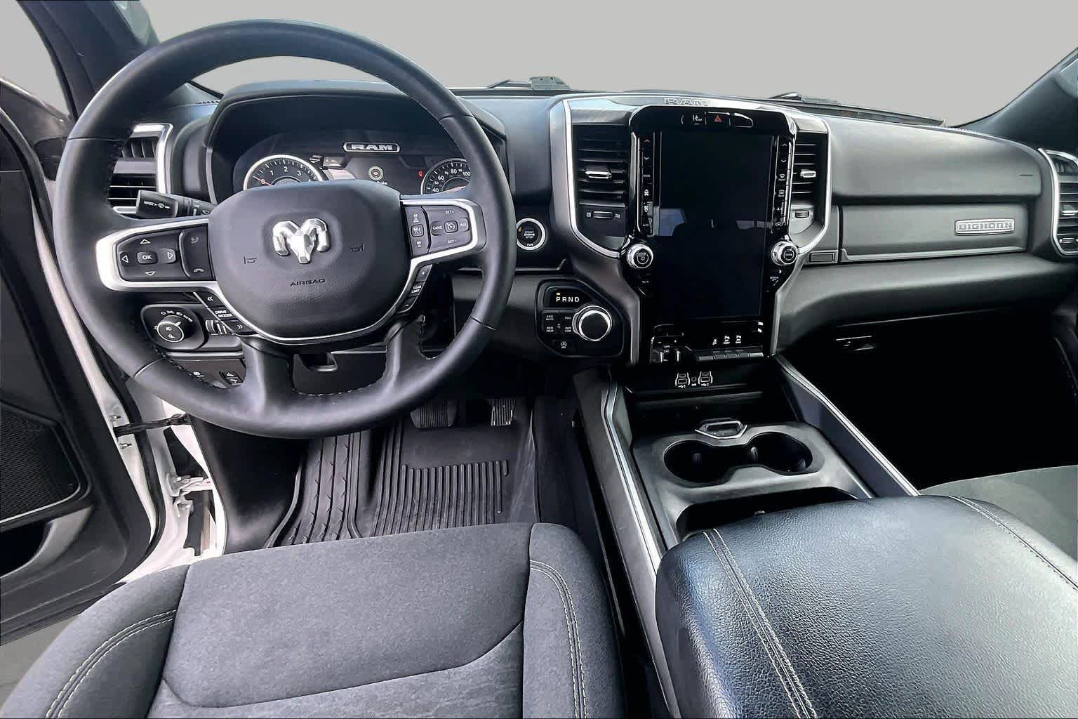 Used 2025 Bright White Clearcoat Ram Big Horn image 15