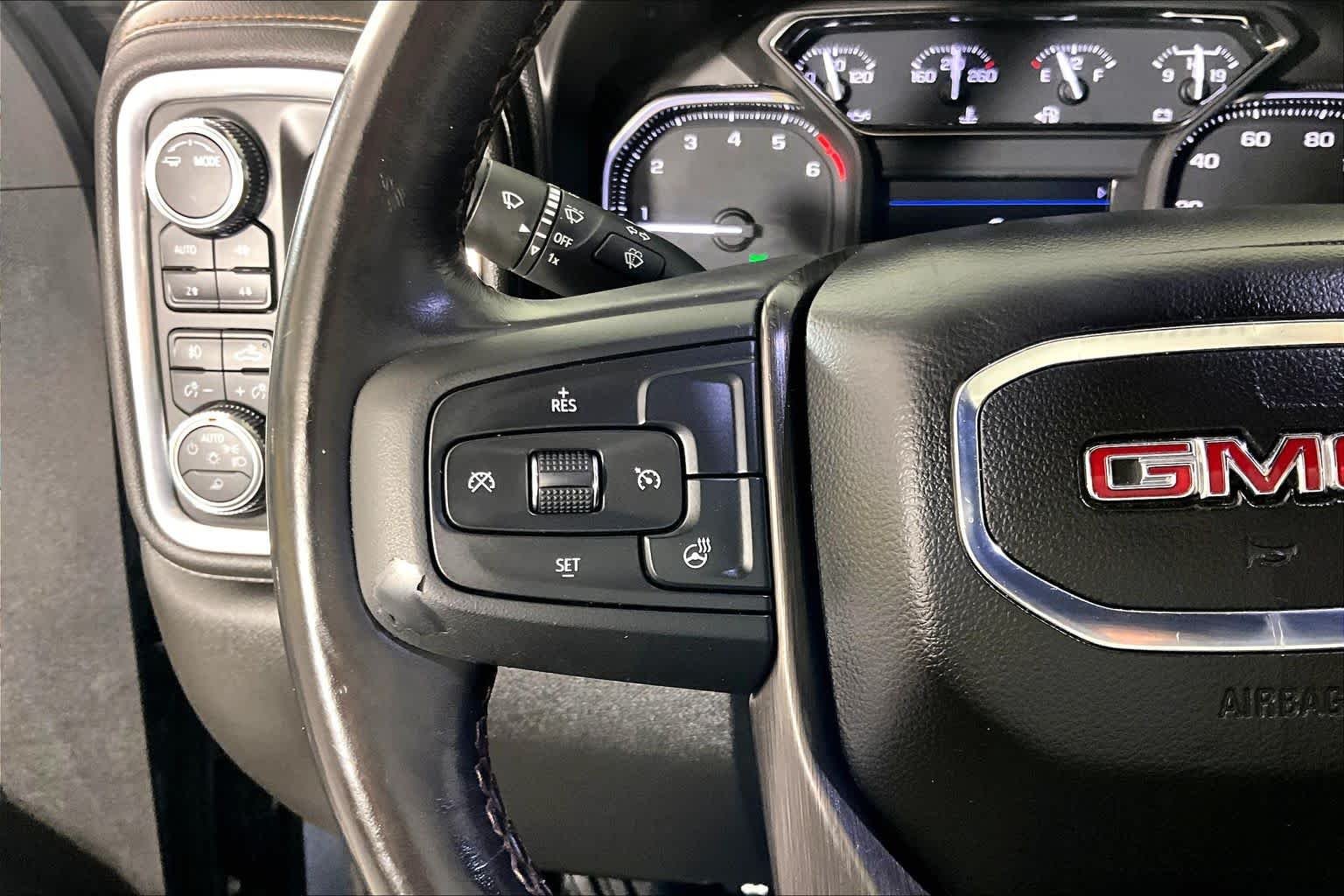 Used 2021 DARK SKY METALLIC GMC AT4 image 23