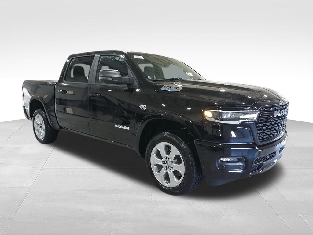 New 2026 Diamond Black Crystal Pearl-Coat Exterior Paint RAM Big Horn/Lone Star image 2