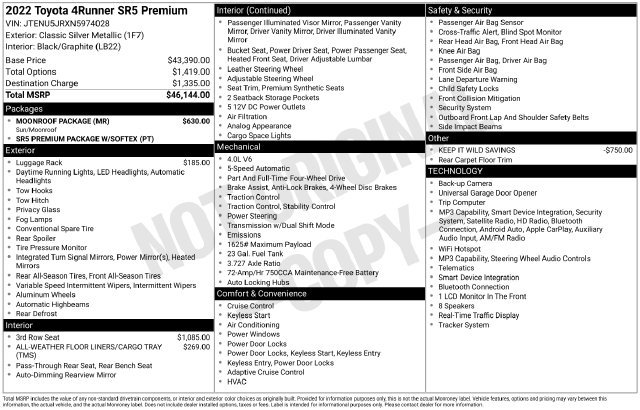 Used 2022 Silver Toyota SR5 Premium image 36